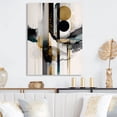 thumbnail image 2 of Designart Abstract Transitional Modern Shapes III Canvas Wall Art, 2 of 5