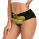 thumbnail image 2 of Balery Yellow White-Lipped Pit Viper Ropa Interior de Algodón para Mujer con Dibujo – Braguitas Cómodas y Elásticas, Estilo Clásico-3X-Large, 2 of 6