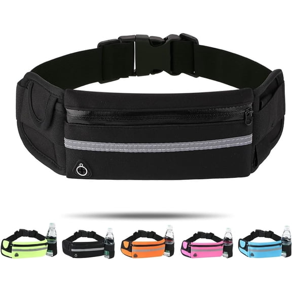 Anti-theft Invisible Waist Bag, Ultra-Slim Money Belt Passport Holder with RFID Blocking, Secure Hidden Travel Wallet for Men Women