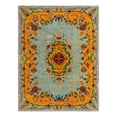 thumbnail image 3 of Unique Loom Calypso Collection Area Rug - Antigua (7' 10" x 10' Rectangle Aqua/Blue), 3 of 7