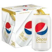Pepsi Caffeine-Free Diet Cola Soda, 12 Fl. Oz., 24 Count