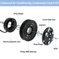 thumbnail image 4 of Kit de embrague del compresor de aire acondicionado para Dodge Dakota Durango para Ram 1500 2500 3500 para Jeep Liberty 2002-2005 para compresor de aire acondicionado SD7H15 No.55056335AA/55037466AC, 4 of 8
