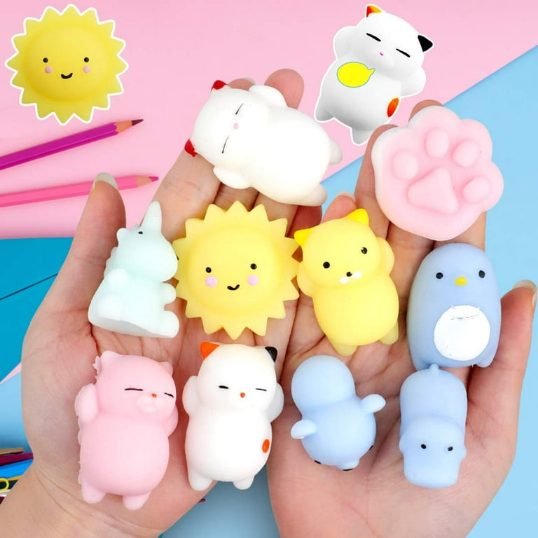 25 pcs Animal mignon Mochi Squeeze Toy, Jouets TPR, Kawaii Squishy Jouets  animaux, Squishy Squishies Animaux Anti-Stress Jouet - Cdiscount Jeux -  Jouets