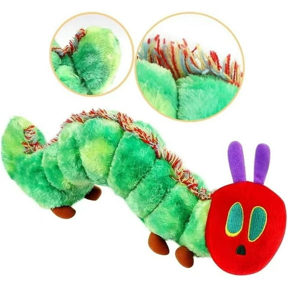 The Very Hungry Caterpillar Toy Plush Caterpillar Toys World of Eric Carle Stuffed Toys Lovely Caterpillar Soft Pillow Home Decor Kids Gifts