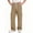 Khaki, variant on BXJX Boys Cargo Sweatpants Size 10-12 T, Straight-Leg Relaxed Fit Casual Elastic Waist Kids Athletic Pants with Drawstring Khaki