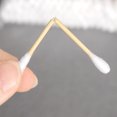 thumbnail image 7 of Walbest 1 Bag(100Pcs) Cotton Swabs Eco-friendly Highly Absorbent Wood Stick Swabs Disposable Beauty Makeup Swab for Home, 7 of 7