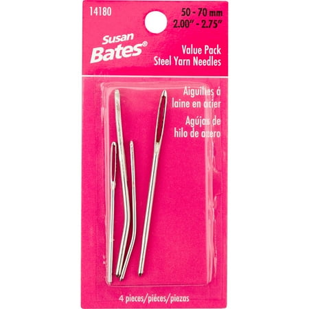 UPC: 0077216000070 | Susan Bates Steel Yarn Needles Value Pack-