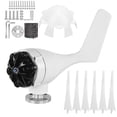 thumbnail image 1 of 1600W Small Wind Generator, Reliable 6 Blades Practical Wind Generator, For Terraces Boats White,Black,Blue, 1 of 8