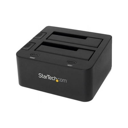 USB 3.0 DUAL HDD/SSD DOCK WITH UASP - 2.5/3.5IN HARD DRIVE DOCK