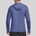 thumbnail image 5 of Levmjia Men's Sun Protection Jacket with Thumb Holes Lightweight Hooded Fitness Jacket Quick-Dry Outdoor Sports Wear with Inner Pockets Polyester S-3XL Purple, 5 of 8