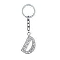 thumbnail image 1 of Up to 65% Off 26 Letters Key Ring Chain Unisex Keychain Fashion New Alphabet Keyring Gift Necklace Rings Earring Jewelry on Clearance, 1 of 1