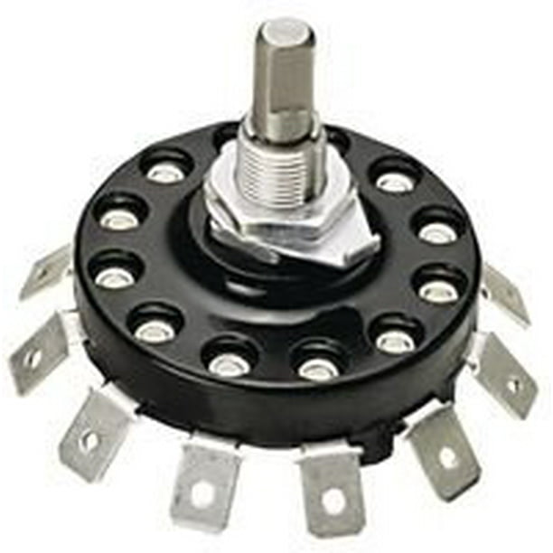 Rotary Switch 6 Position 1 Pole 30 A A 15 A 1 V 19 Series Walmart Com Walmart Com