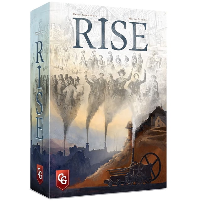 Juego de mesa Capstone Games Rise City Building para mayores de 14 años