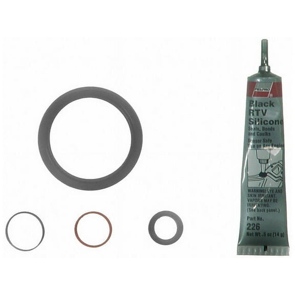 Front Crankshaft Seal Kit - Compatible with 1993 - 2001 Nissan Altima 2.4L 4-Cylinder 1994 1995 1996 1997 1998 1999 2000