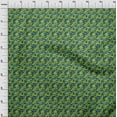thumbnail image 4 of oneOone Cotton Cambric Teal Green Fabric Abstract Sewing Craft Projects Fabric Prints By Yard 56 Inch Wide, 4 of 4