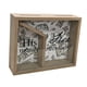 thumbnail image 4 of Alcancía de madera Colección de alcancías Decoración Montaje en pared Aprender a ahorrar dinero Trapecio, 4 of 9