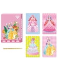 thumbnail image 2 of Kids Fabric Painting Kit - 4 Reusable Art Boards & Stamping Tools for Children's Creativity & Hand-Eye Coordination, 2 of 6