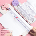 thumbnail image 2 of Paper Trimmer Craft Paper Cutter,4-In-1 Paper Trimmer 12in Craft Paper Cutter for Multi-Function Scrapbooking Tool Blue, 2 of 6