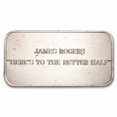 thumbnail image 2 of 100 gram Silver Bar - Johnson Matthey (Bankers Limited, Engraved), 2 of 2
