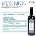 thumbnail image 2 of ROI Premium Ligurian Italian Extra Virgin Olive Oil First Cold Pressed - Mosto Olive Oil Imported from Italy, Olive Oil High In Polyphenols, 34 fl.oz. (1 liter), 2 of 8
