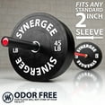 thumbnail image 4 of Synergee Bumper Plates Strength Conditioning Workouts Weightlifting, 4 of 7