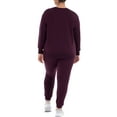 thumbnail image 4 of Terra & Sky Women's Plus Size Fleece Sweatpant, 4 of 9