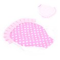 thumbnail image 4 of Chicken Jacket, Chicken Saddle Lightweight Durable And Safe Keep Feathers Safe Convenient To Put On The Chicken  For Outdoors For Travel For Home For Daily Pink Dots, 4 of 8