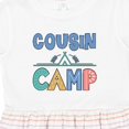 thumbnail image 4 of Inktastic Cousin Camp Summer Grandma Party Girls Toddler Dress, 4 of 5