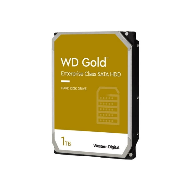 WD Gold Datacenter WD1005FBYZ Disque Dur - Disque Dur - 1 TB - Interne - 3.5" - SATA 6Gb/S - 7200 rpm - Tampon: 128 MB