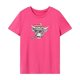 thumbnail image 1 of Camiseta de verano casual con cuello redondo para mujer para ir de compras, calle, playa, desplazamientos L, 1 of 7
