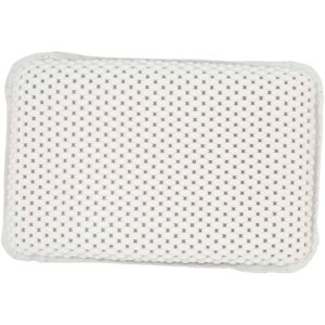 Bath Bliss Spa Foam Bath Pillow White