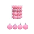 thumbnail image 2 of Eolstice 24 Piece Christmas Hanging Ornament Set, Assorted Colorful Shiny Decorative Balls, for Festive Holiday Tree Indoor Home Party Decor, 2 of 9
