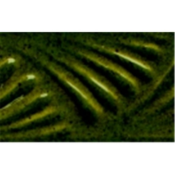Amaco Potters Choice Lead-Free Non-Toxic Glaze 1 Point, Deep Olive Speckle