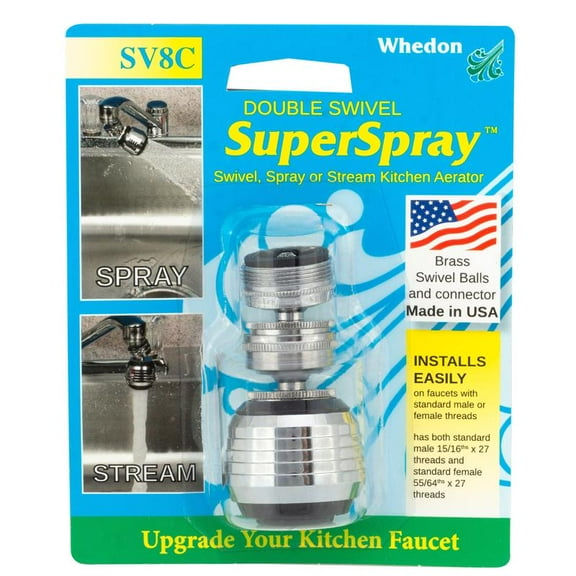 DBLESWVL SPRSPRAY 1.8GPM (Pack of 1)