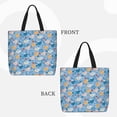 thumbnail image 4 of Sigee Cute Chickens and Flowers Print Large Capacity Zippered Tote Bag - Durable, Stylish and Versatile for Everyday Use, 4 of 9