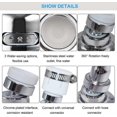 thumbnail image 4 of Kitchen Sink Faucet Spray Head, 360 Rotating Splash Proof Faucet Extension with Hose, 4 of 5