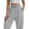 thumbnail image 2 of Sundazz Baggy Sweatpants for Women High Waisted Workout Joggers Comfy Sweat Pants with Pockets, XS-XL, 2 of 9