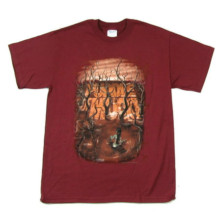 Puddle Of Mudd Bog Walker Red T Shirt (Best Of Puddle Of Mudd)