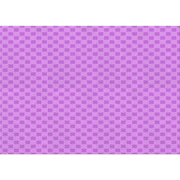 Ahgly Company Indoor Rectangle Patterned Violet Purple Area Rugs, 2' x 4'