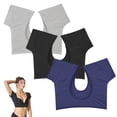 thumbnail image 1 of Chaleco antisudor para axilas, 3 unidades, almohadillas para el sudor de las axilas, protector contra el sudor de las axilas para mujeres y niñas, 1 of 5