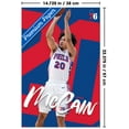thumbnail image 3 of NBA Philadelphia 76ers - Jared McCain 25 Wall Poster, 14.725" x 22.375", 3 of 4