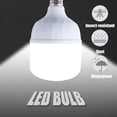 thumbnail image 2 of Luces de emergencia portátiles con gancho para exteriores, lámpara LED móvil recargable por USB, bombillas para pesca, Camping, Patio, porche, jardín, 2 of 4