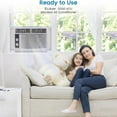 thumbnail image 5 of 5000-BTU Window Air Conditioner, Small Window AC with Cooling & Fan Modes, 5 of 5