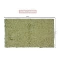 thumbnail image 4 of Home Weavers Bell Flower Collection Bathroom Rug 100% Cotton Tufted Bath Rugs, Soft Absorbent Bath Rugs, Non-Slip Bath Mats, Machine Washable, Bath Mats for Bathroom Floor, 24"x40" Rectangle, Green, 4 of 9