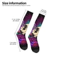 thumbnail image 5 of Balery Mushrooms And Skull Fun Novelty Socks Men'S Women'S Crew Socks Funny Crazy Novelty Socks Quirky And Cool Socks, 5 of 9