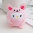 thumbnail image 1 of Mini juguetes de peluche de gatito lindo, bolso de gato Hello KT, muñeco colgante con llave, llavero bonito de felpa, 1 of 4