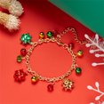 thumbnail image 3 of Yoyauz Christmas Bracelet Set for Ladies Girls Santa Claus Christmas Tree Bell Elk Snowman Gift Charm Adjustable Bracelet For Christmas Accessories Decoration Jewelry Gifts, 3 of 5