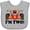 AC-Heather Grey, variant on Inktastic Race Car 2nd Birthday Boys Racing Boys Baby Bib