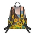 thumbnail image 2 of Hirioo Horse Sunflowers for Lightweight Backpack, Durable and Comfortable, Ideal for Travel, School, Hiking, and Everyday Use, 2 of 9