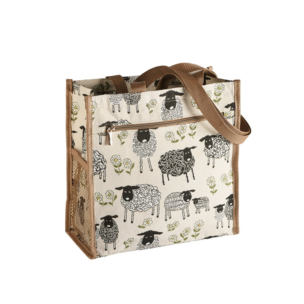 fluffy sheep bag